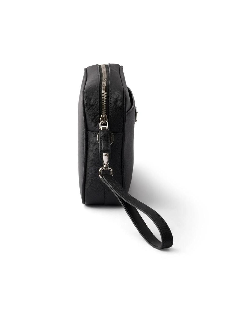 Prada Black Logo Shoulder Bag for men