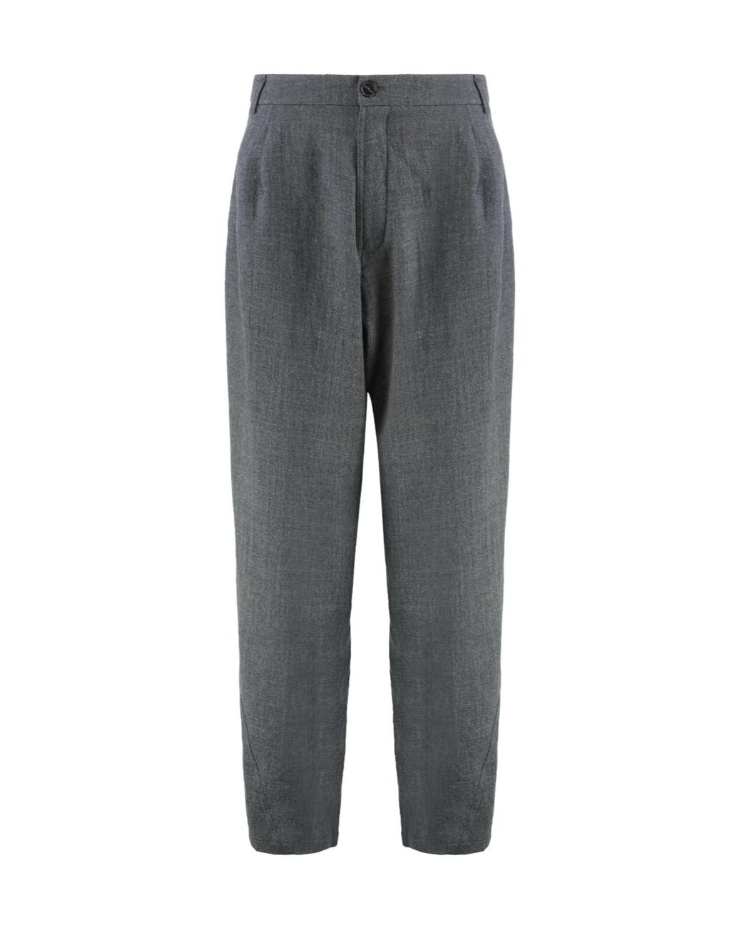 DARKPARK Gray Relaxed Wool Pants