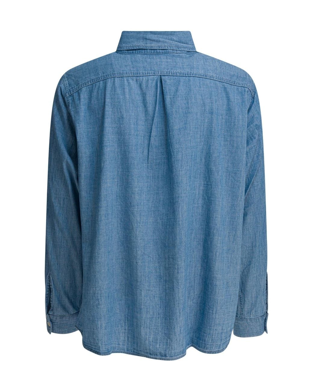Levi's Blue French Collar Denim Shirt for men