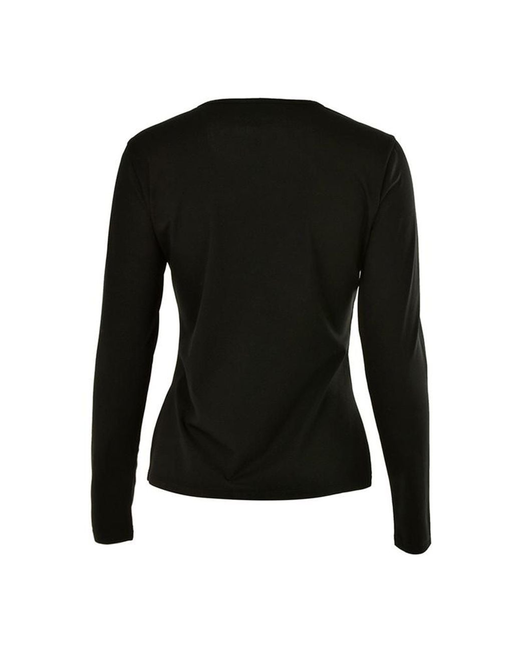 Armani Jeans Black Long Sleeved T-Shirt