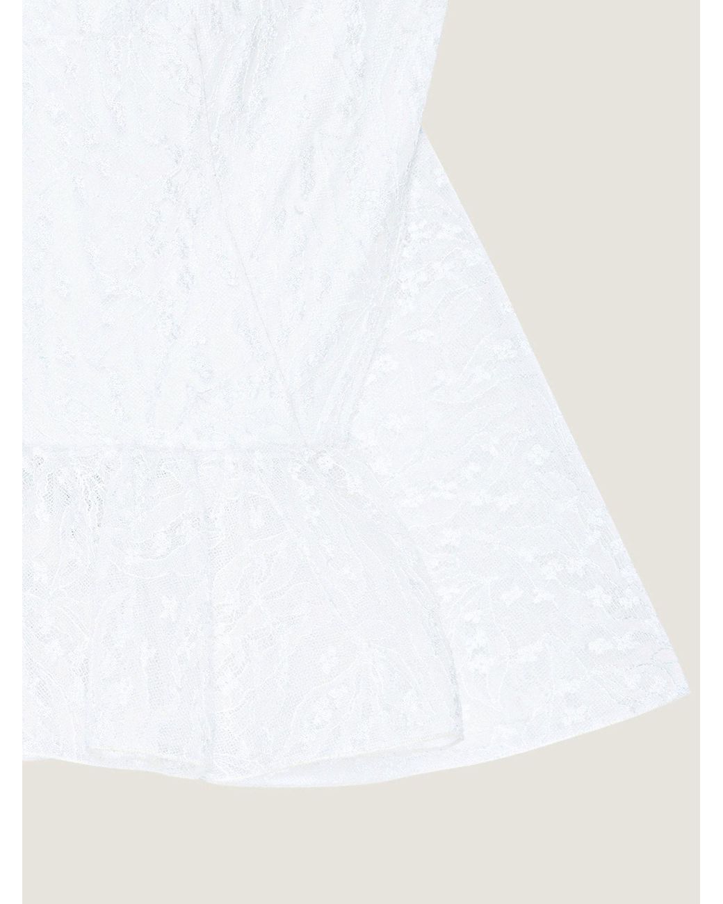 Givenchy White Bustier Cape Back Top