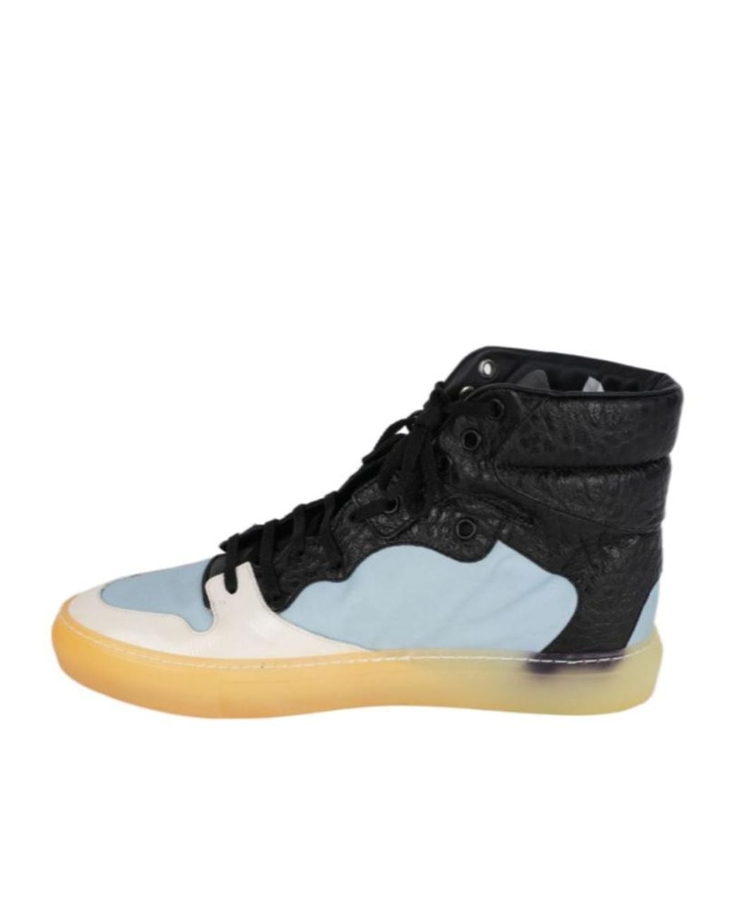 Balenciaga Black Scratch S High-Top Sneakers for men