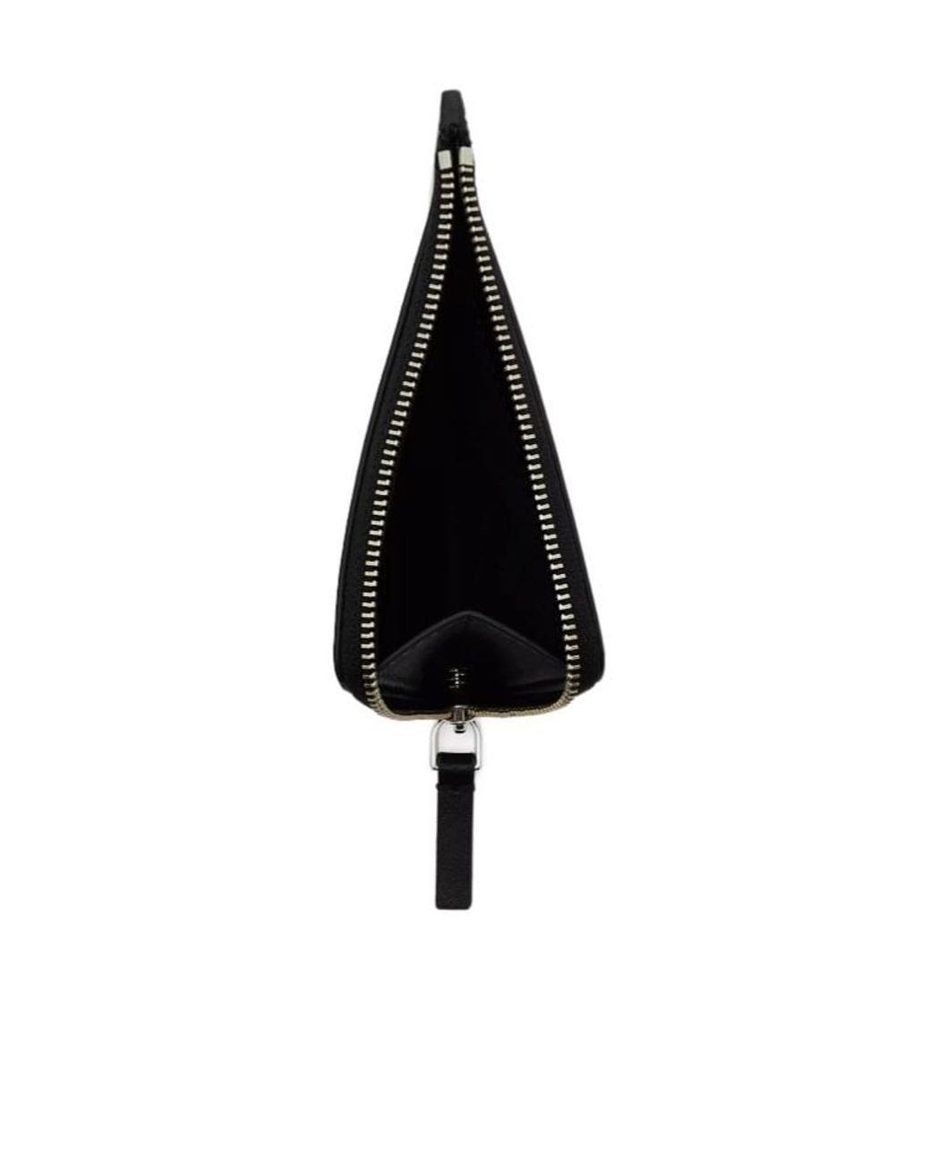 Marc Jacobs Black Zipped The Charm Wallet