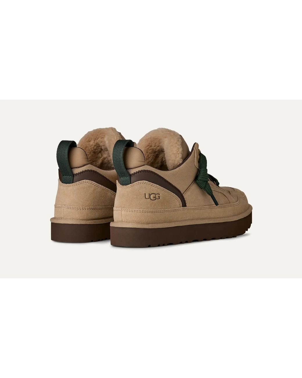 Ugg Brown Lowmel Panelled Sneakers for men
