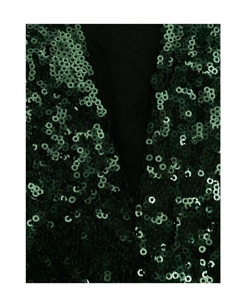 N°21 Green Sequined Pencil Skirt