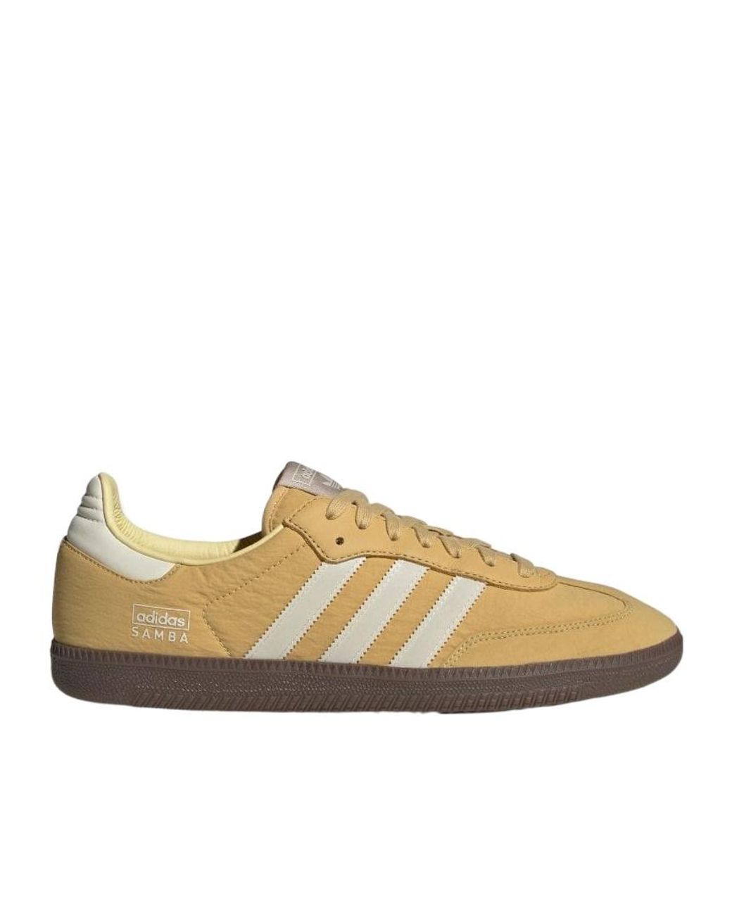 Adidas Originals Brown Samba Og Low-Top Sneakers for men