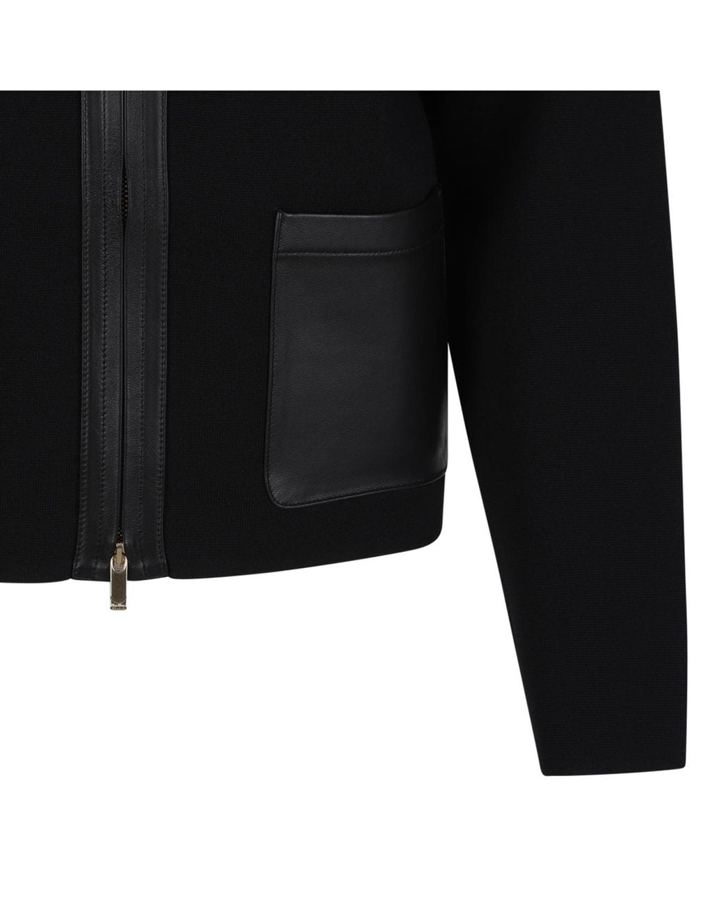 Max Mara Black Studio Colimbo Hooded Zip Sweater