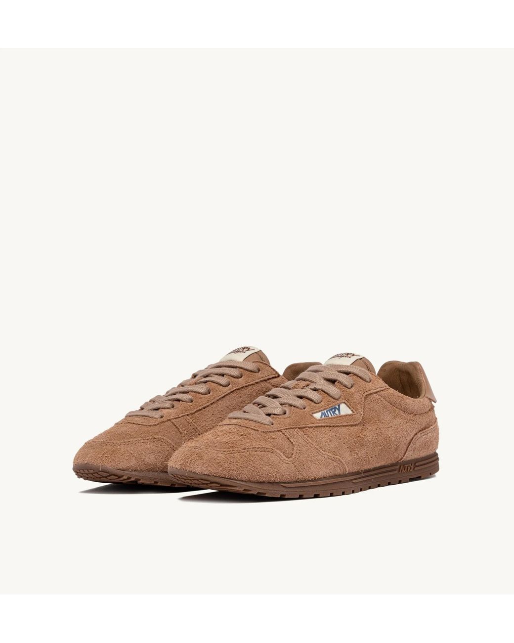 Autry Brown Windspin Sneakers for men