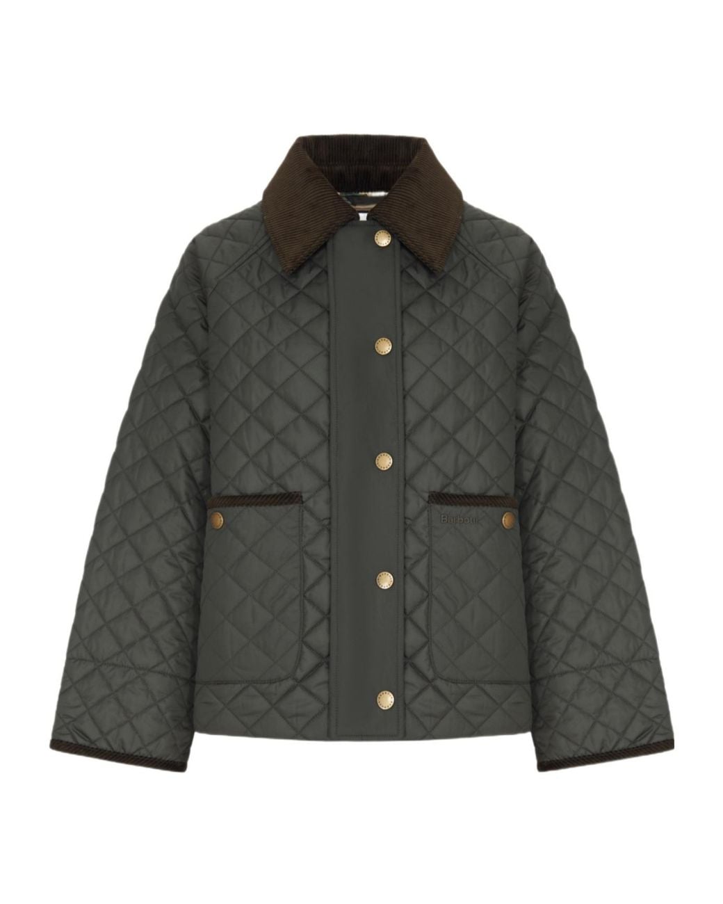 Barbour Black Ava Quilted Jacket Fw26 Quilt Outerwear