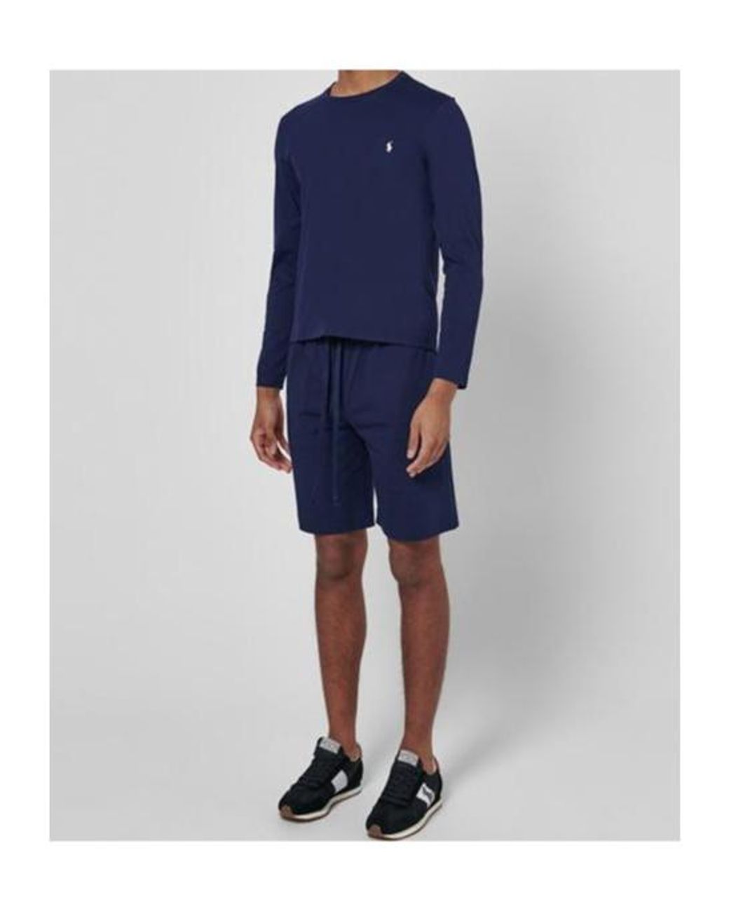 Polo Ralph Lauren Blue Logo Shorts for men