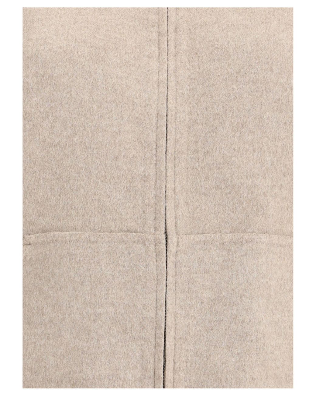 Acne Natural Funnel-Neck Boxy Jacket