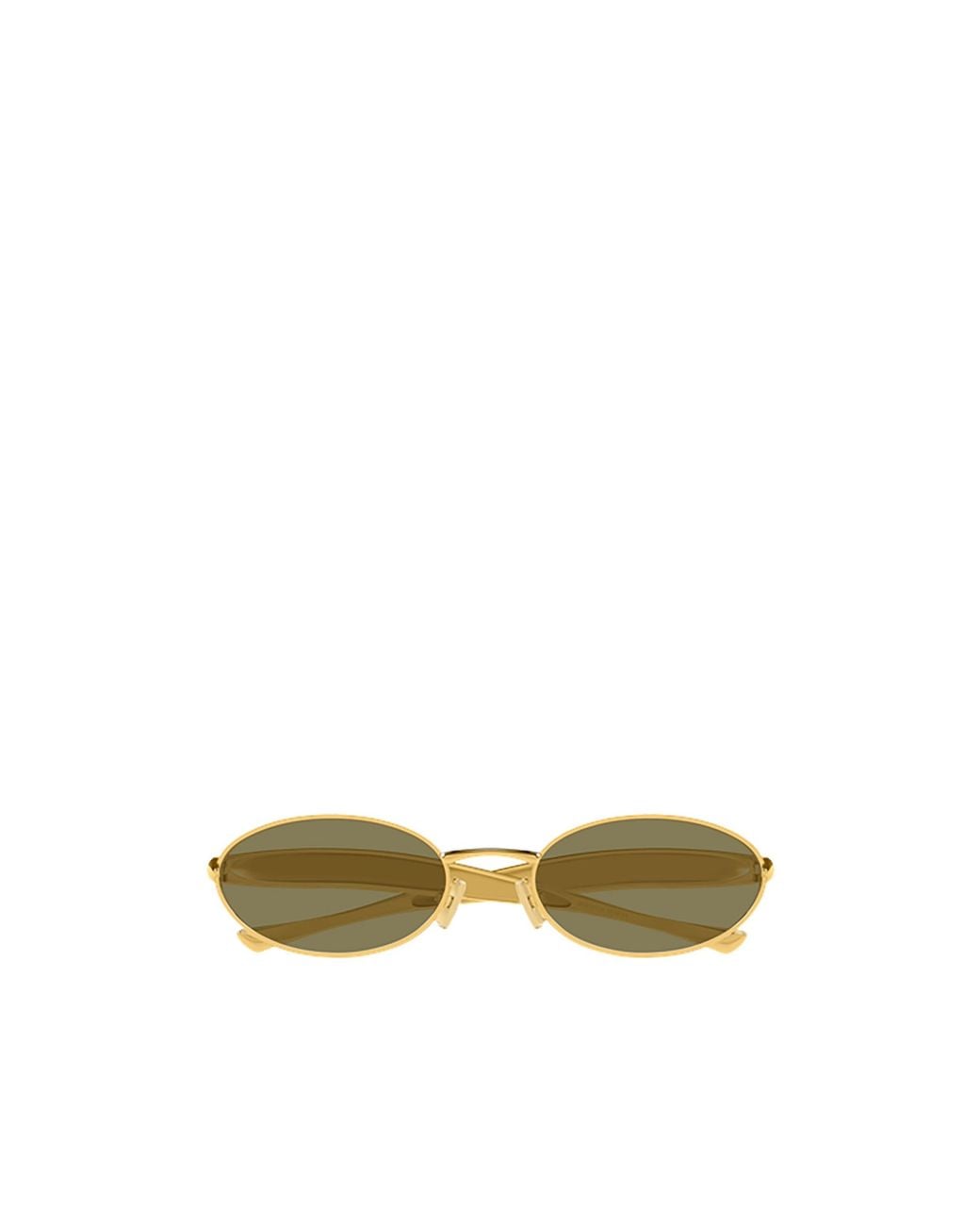 Bottega Veneta Multicolor Eyewear Oval Frame Sunglasses for men