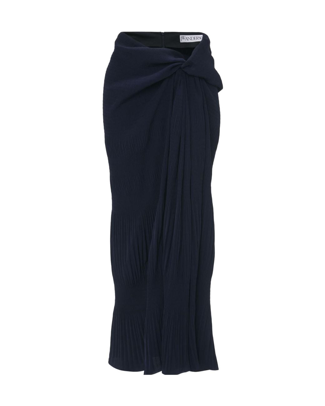 J.W. Anderson Blue Jw Anderson High Waist Draped Skirt