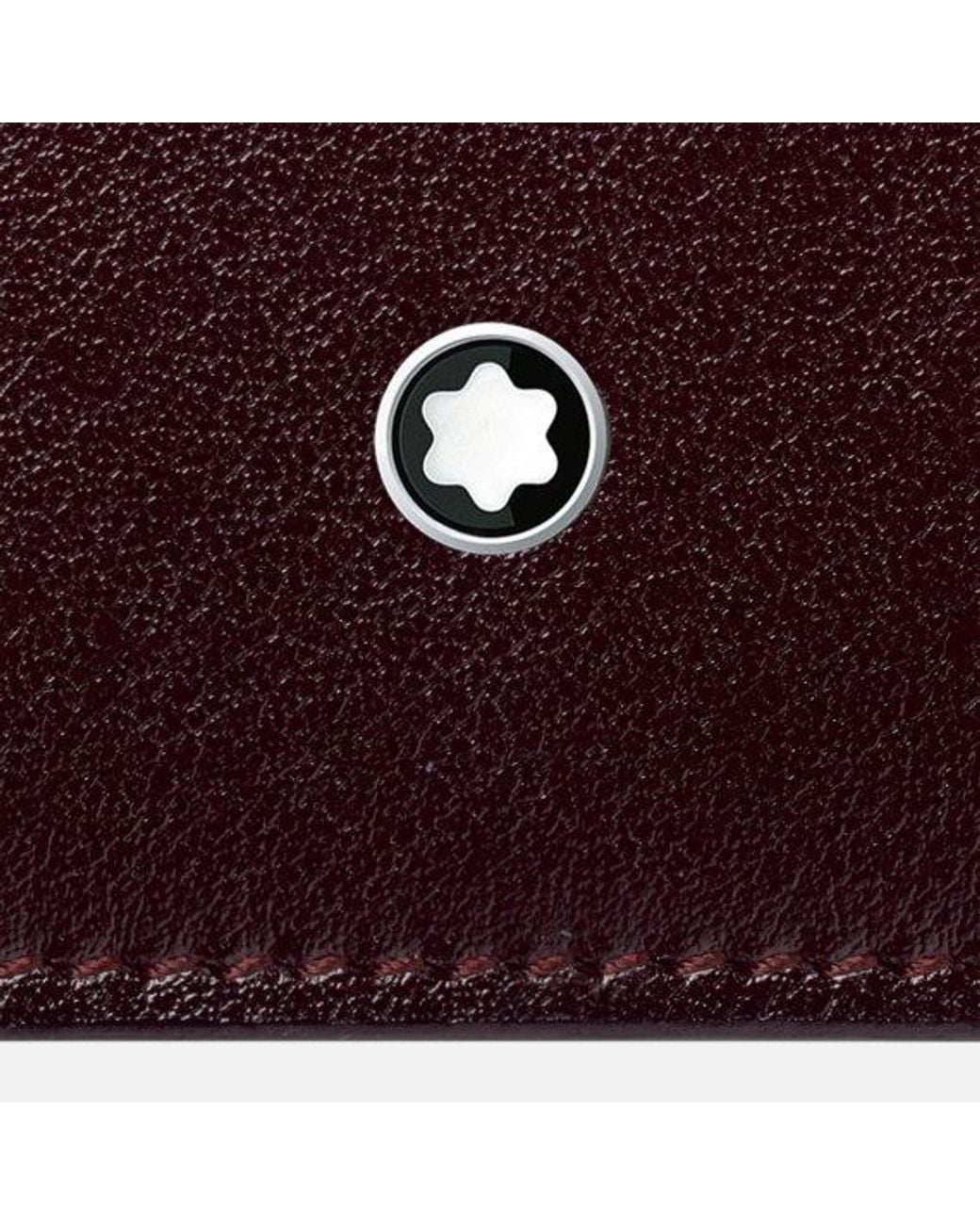 Montblanc Purple Logo Card Bag for men