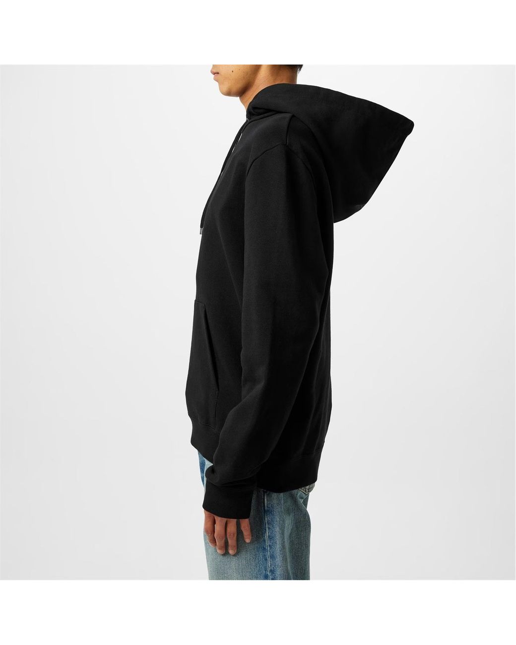 Saint Laurent Blue Rive Gauche Hoodie for men