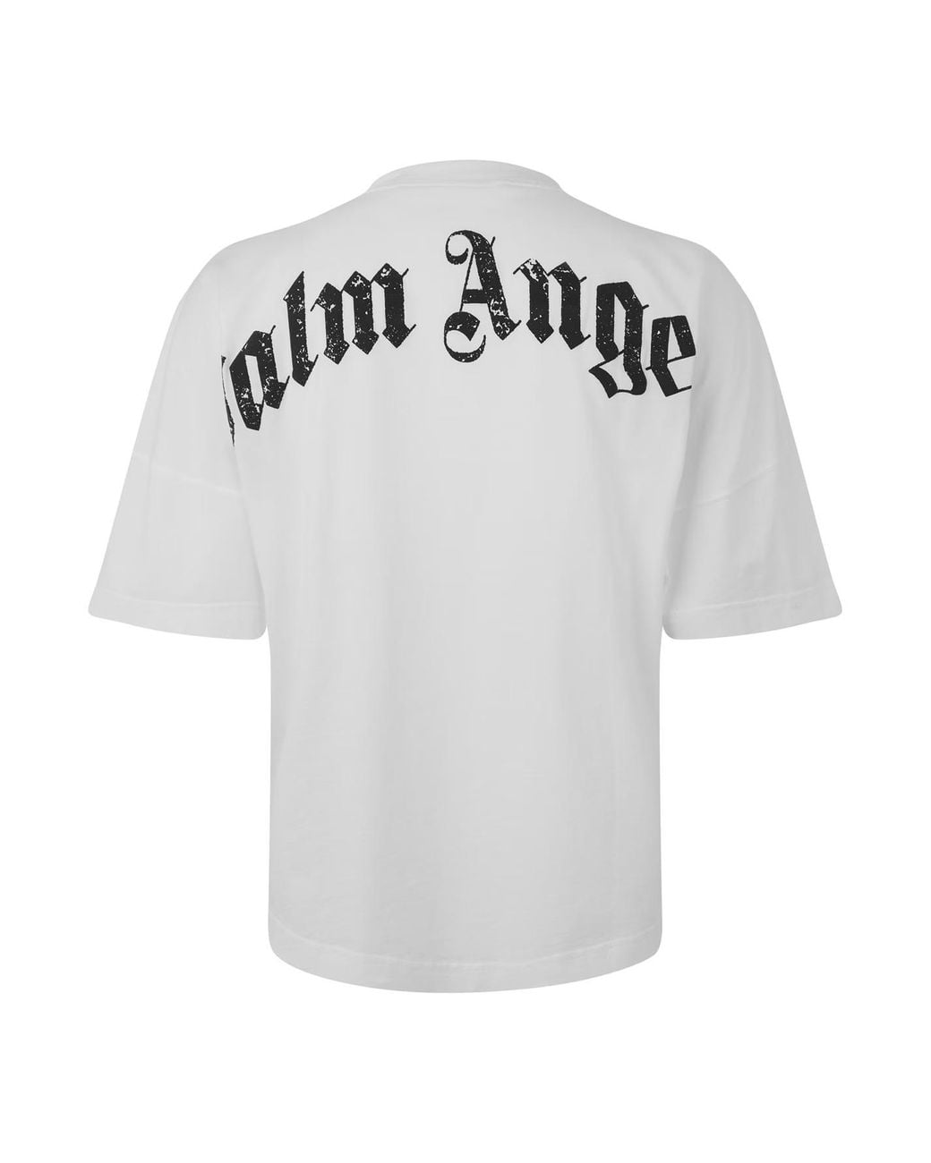 Palm Angels White Logo T-Shirt for men