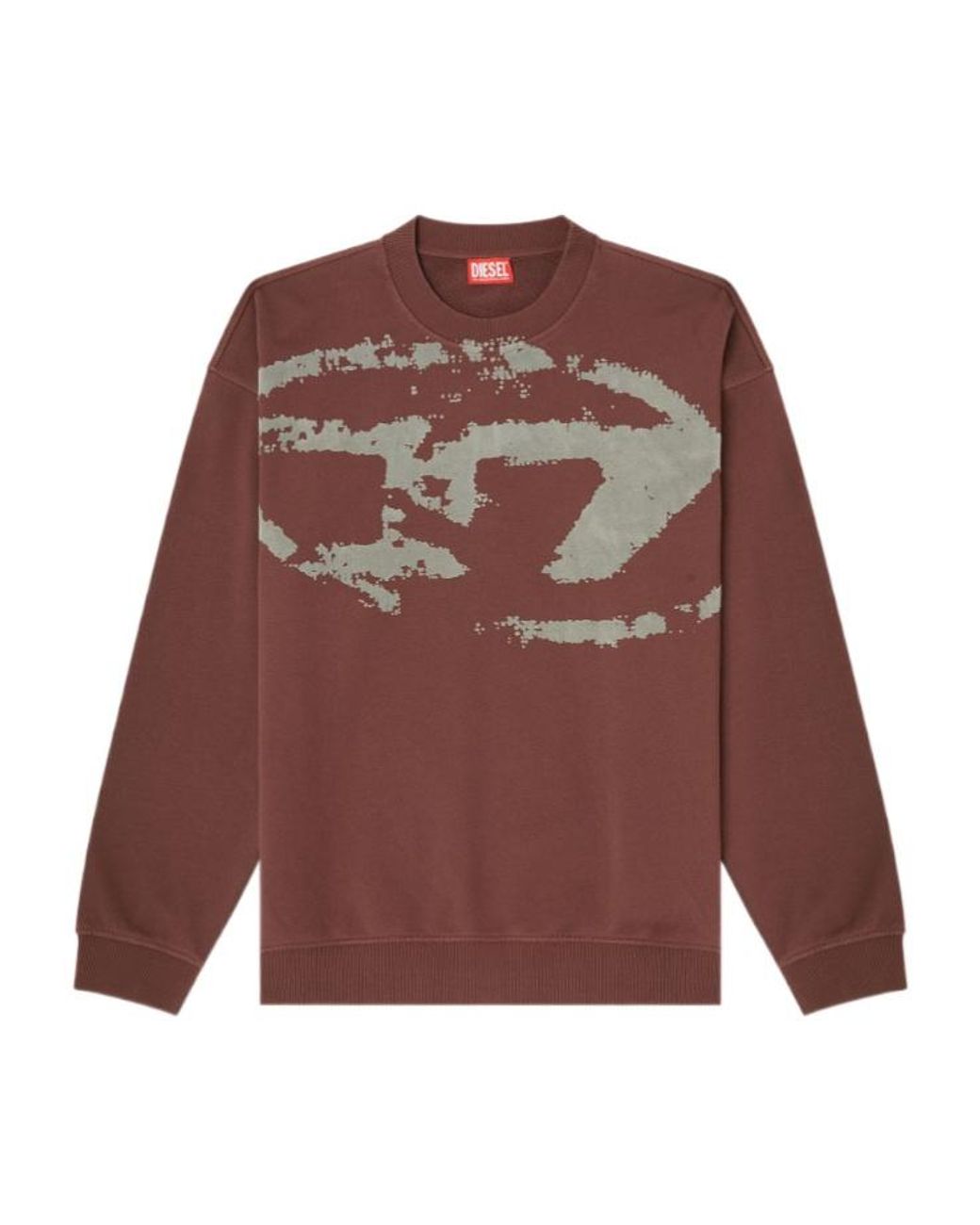 DIESEL Red Boxt-N5 Sweatshirt for men