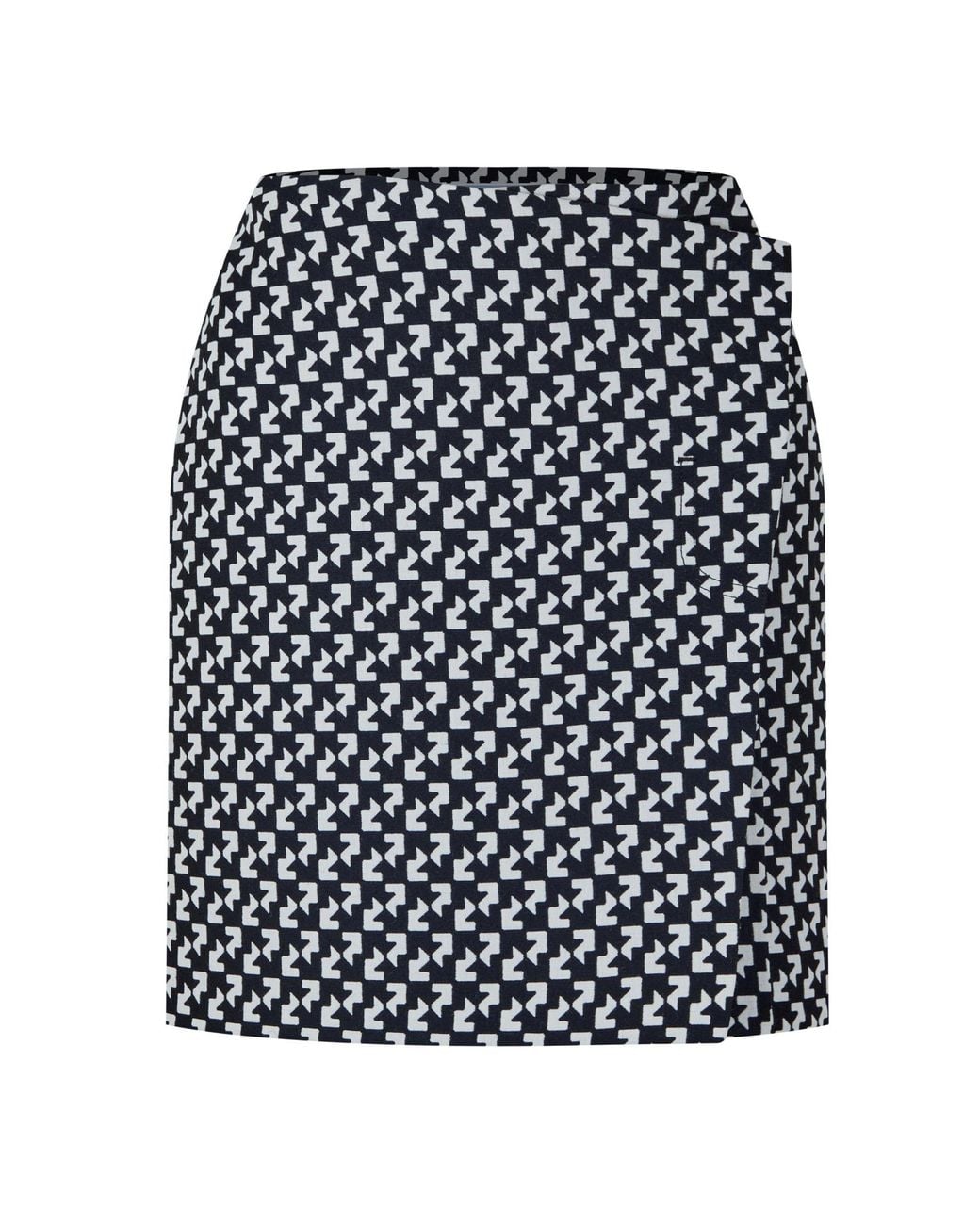 Off-White c/o Virgil Abloh Black Color-Blocked Skirt