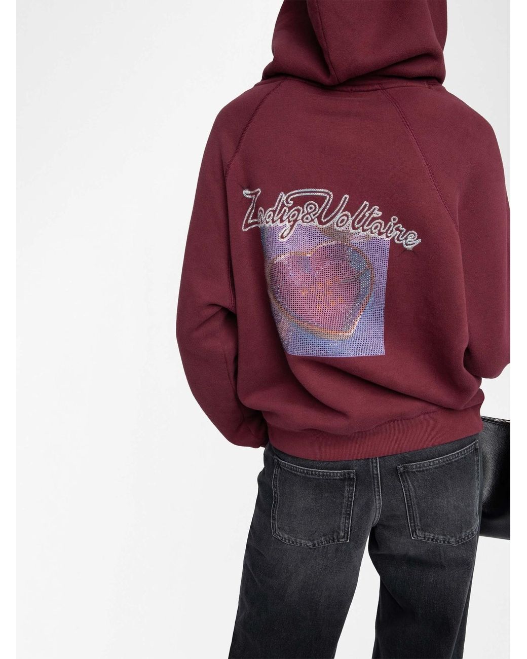 Zadig & Voltaire Red Georgy Hoodie