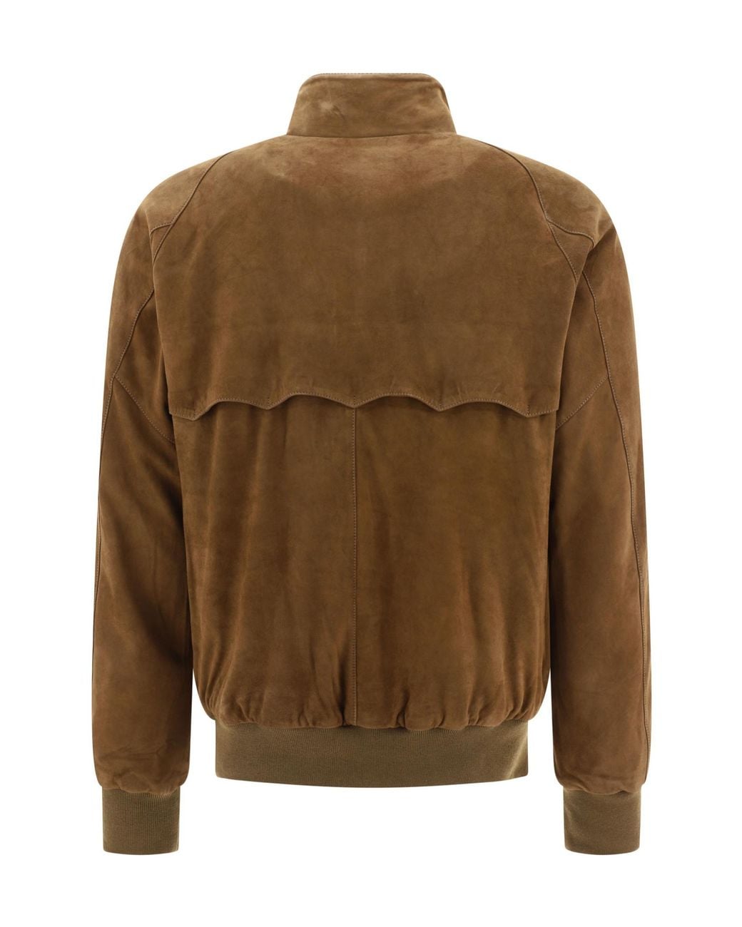 Baracuta Brown Long-Sleeved Casual Jacket for men