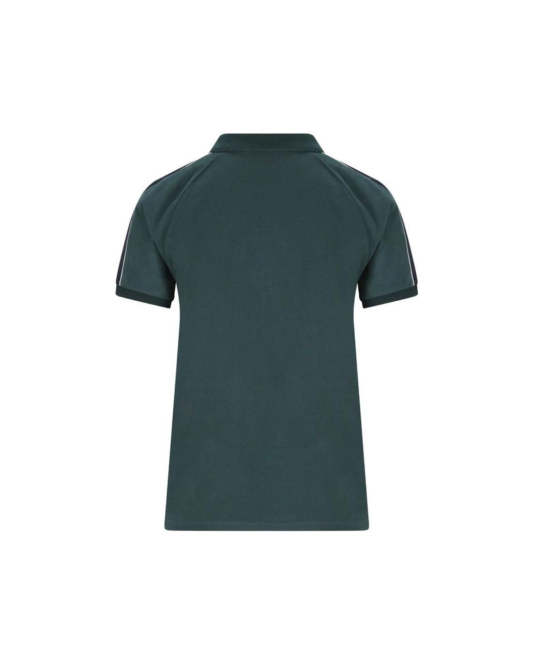 Miu Miu Green Logo-Embroidered Polo Shirt
