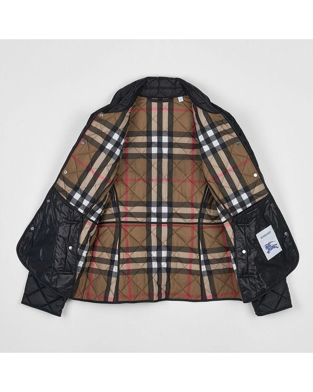 Burberry Black Quilted Cotton Clothing