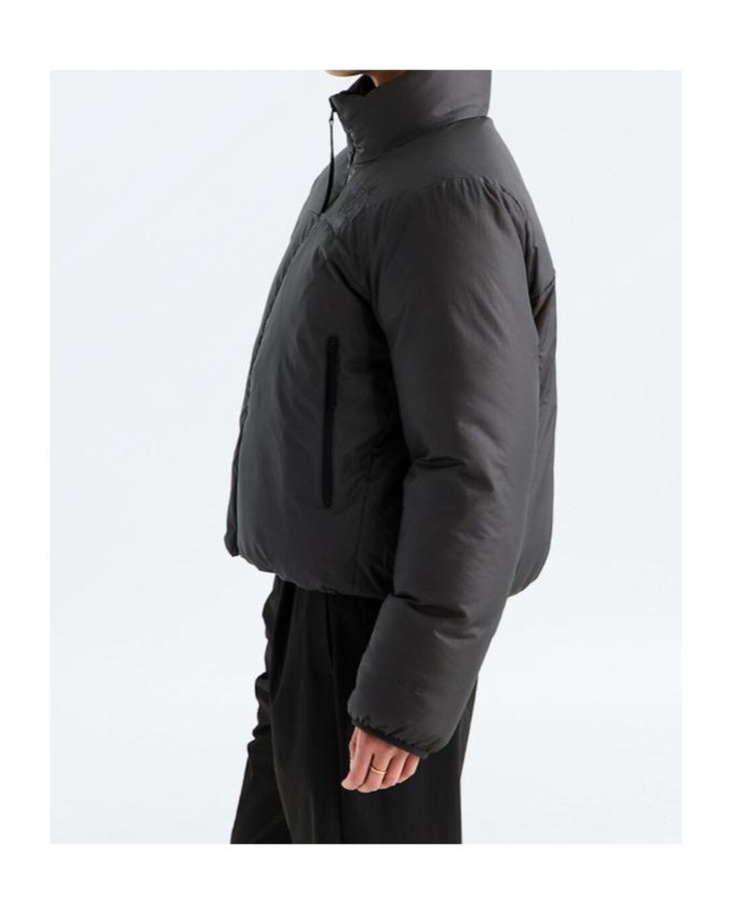 The North Face Black Pertex Nuptse Reversible Jacket