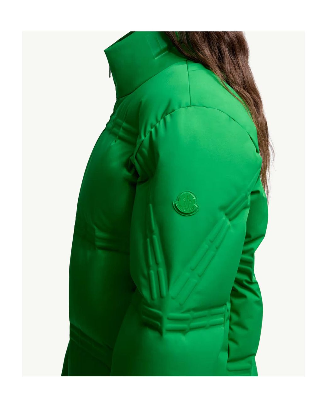 Moncler Green X Asap Rocky Rally Short Down Jacket for men
