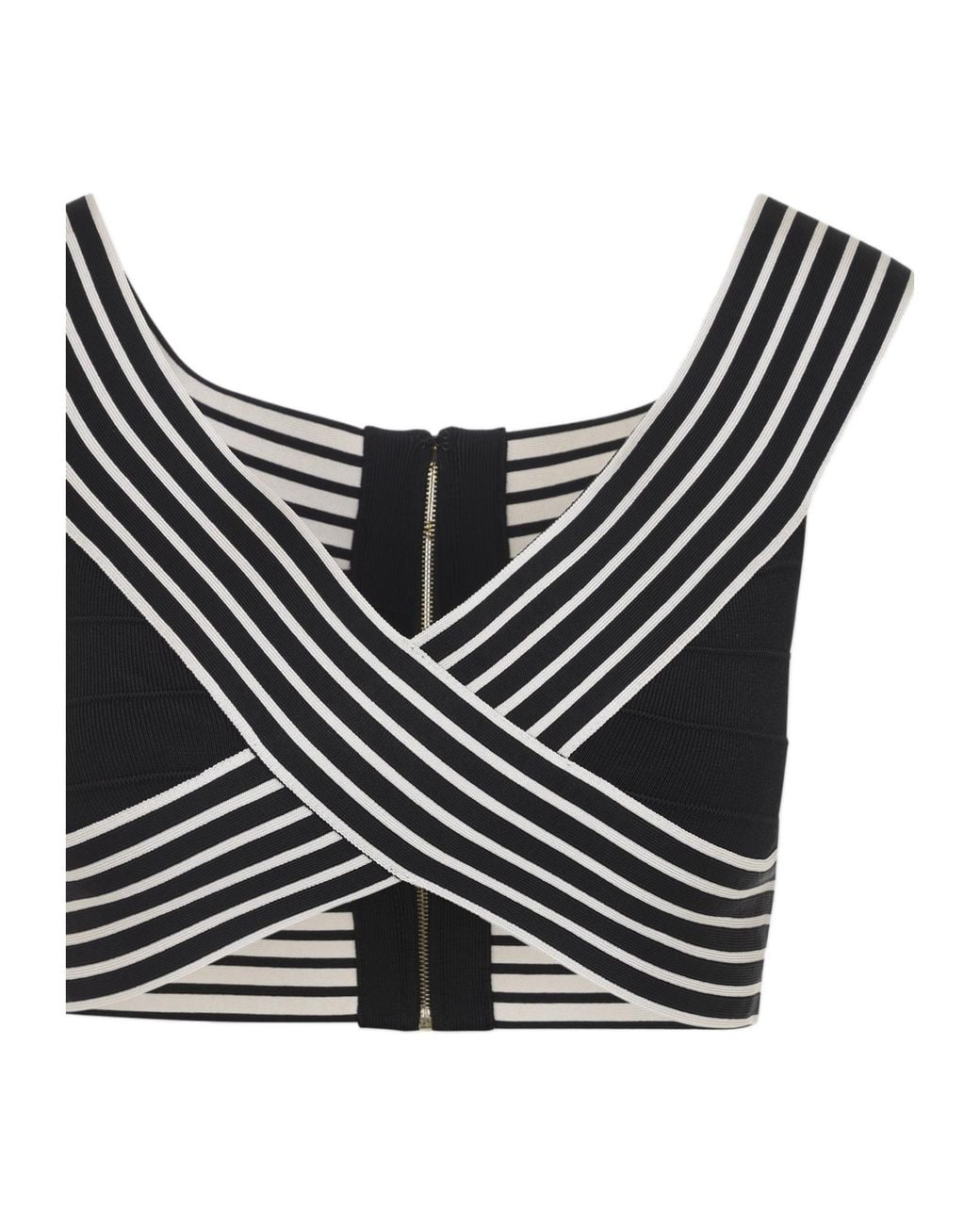 Elisabetta Franchi Black Knitted Top
