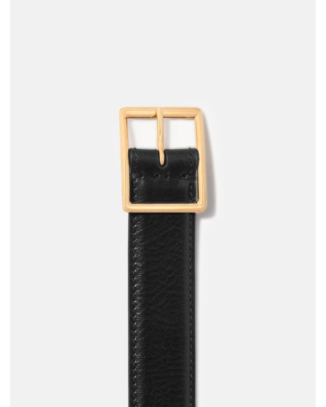 Nili Lotan White Gabriele Suede Belt