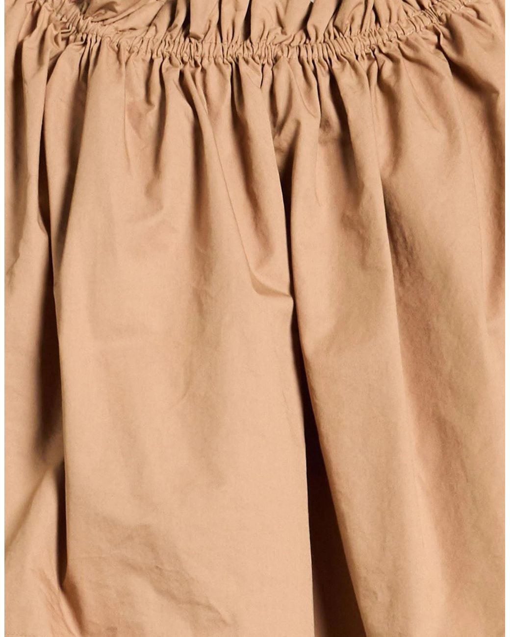 Saint Laurent Natural Solid-Color Short-Sleeved Shirt