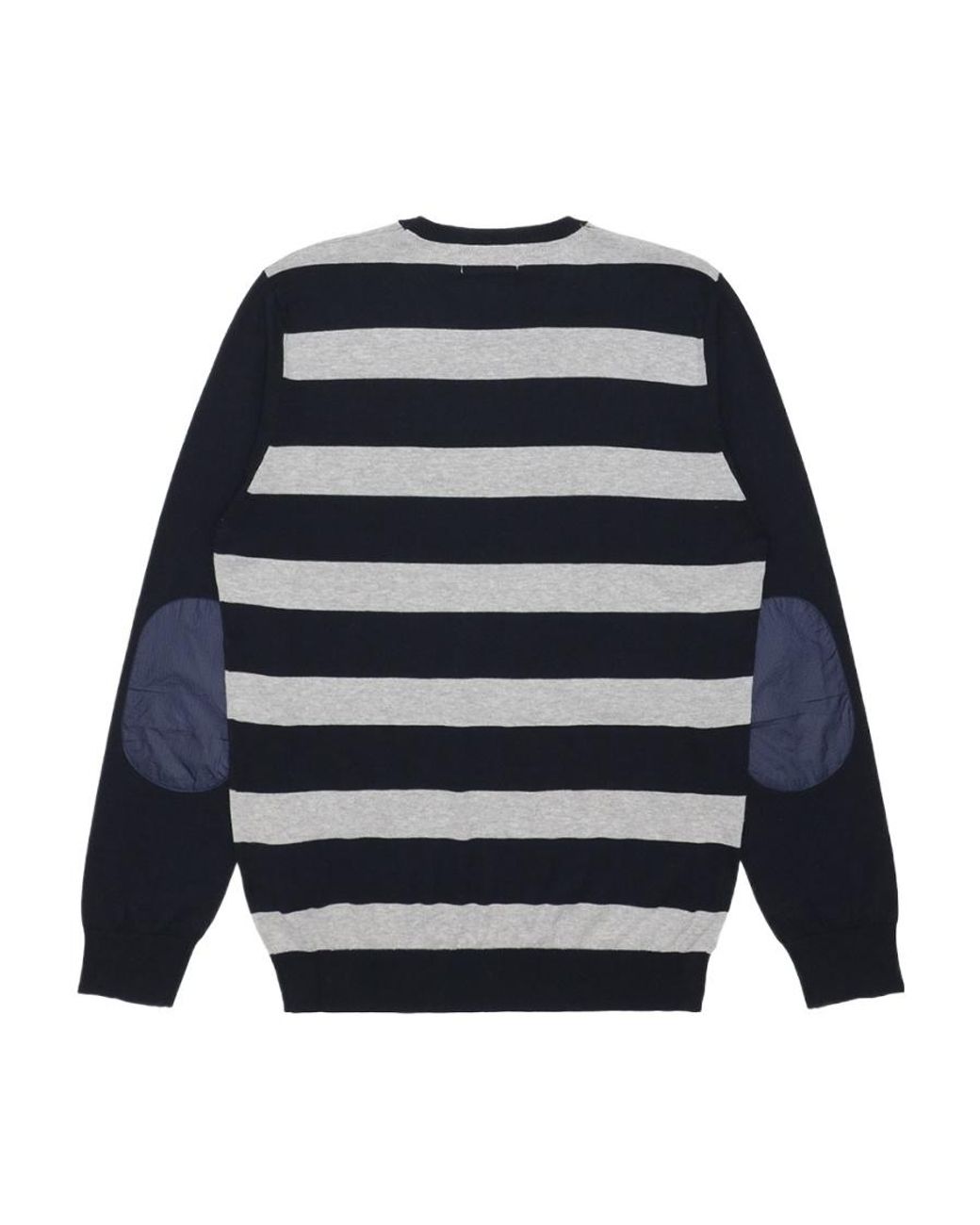 Iceberg Blue Printed Pattern Pullover for men