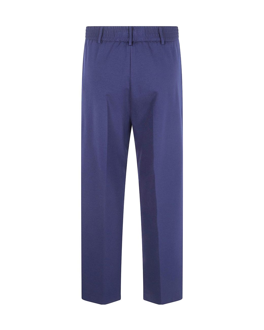 Liviana Conti Blue Danny Straight Trousers