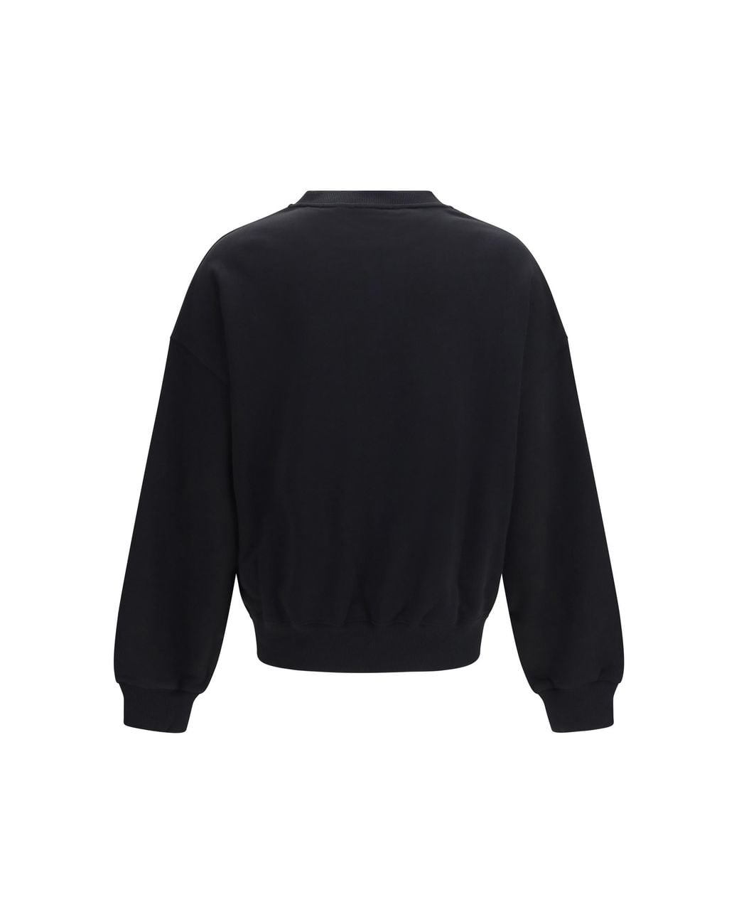 Palm Angels Black Long-Sleeve Sweatshirt for men