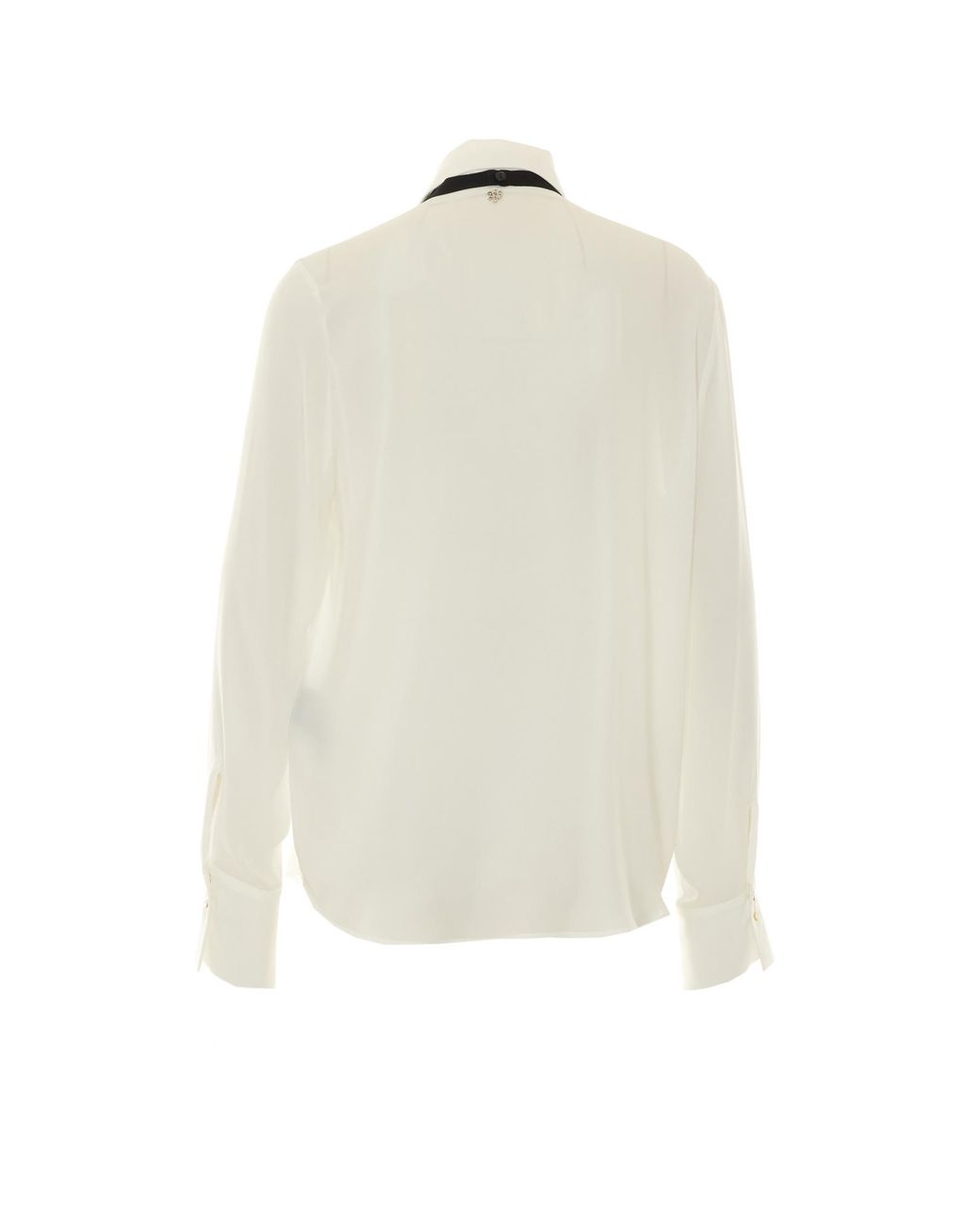 Aniye By White Pixie Pleated Bib Shirt