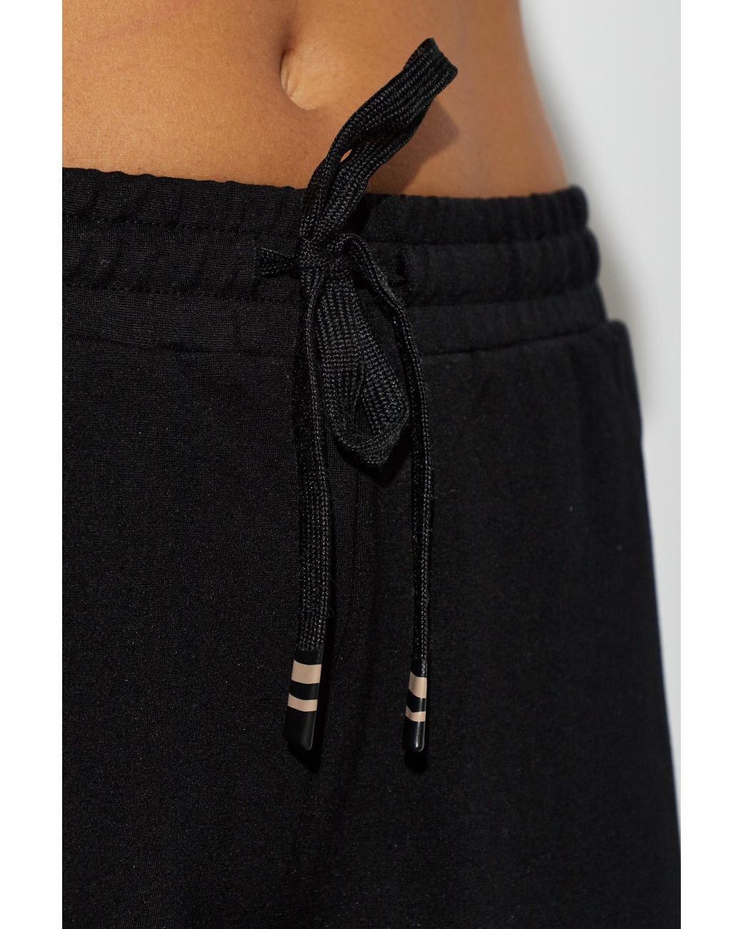 The Upside Black Roma Wide-Leg Sweatpants