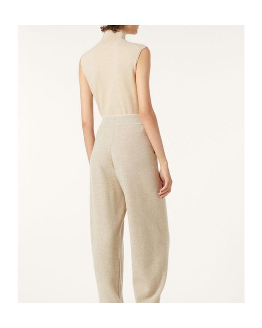 Loro Piana Natural Elastic Waist Casual Pants