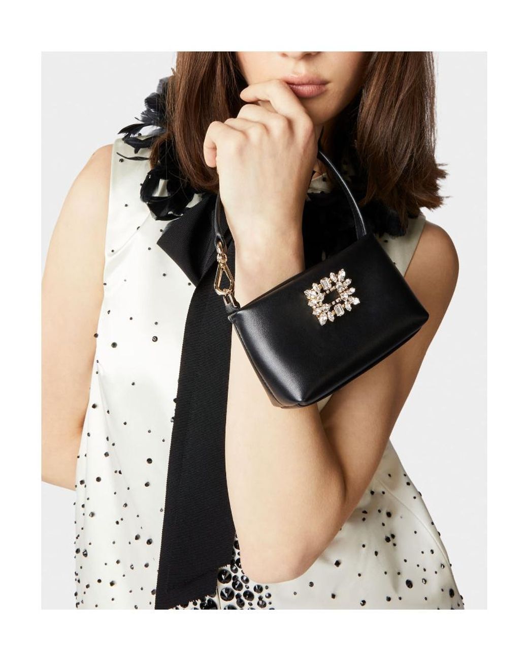 ショルダーバッグ・ポシェット ROGER VIVIER Rv Nightlily Charm ROGER VIVIER Rv Nightlily Charm (Roger Vivier/ショルダー