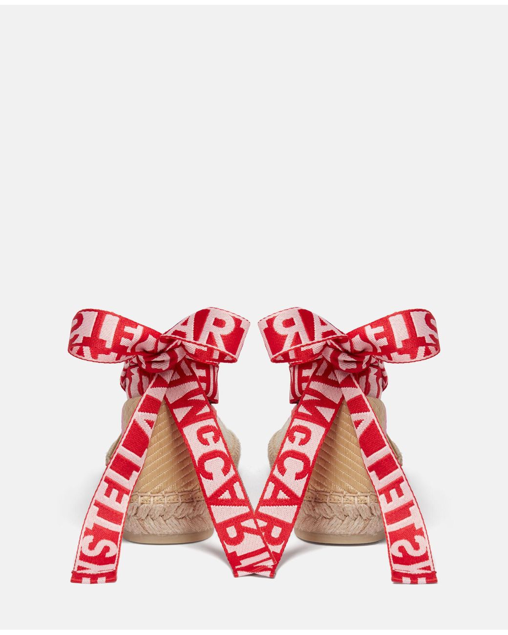 Stella McCartney Pink Color-Block Espadrilles
