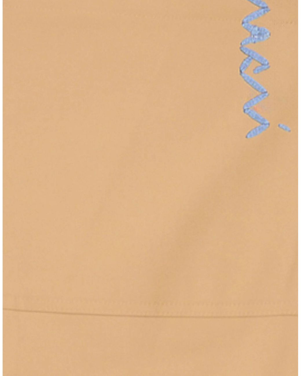 Marni Natural Simple Solid-Color Wrap Skirt