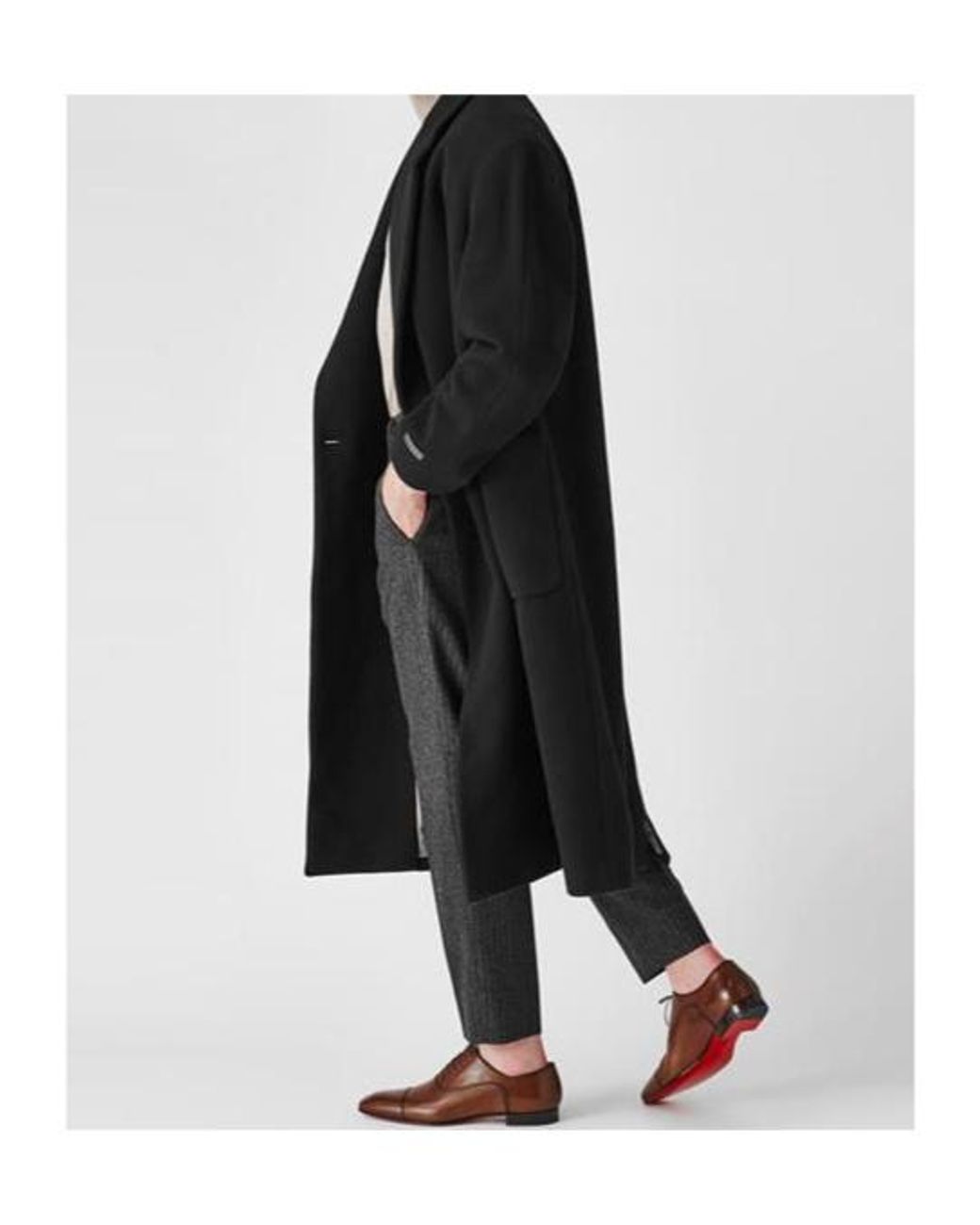 Christian Louboutin Brown Lace-Up Business Formal Shoes for men