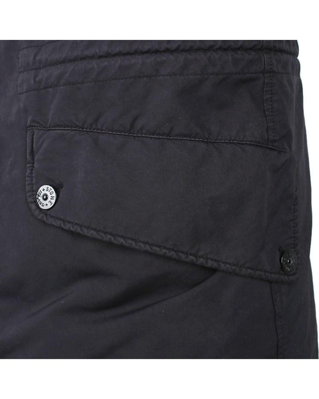Stone Island Blue David-Tc Parka Coat for men
