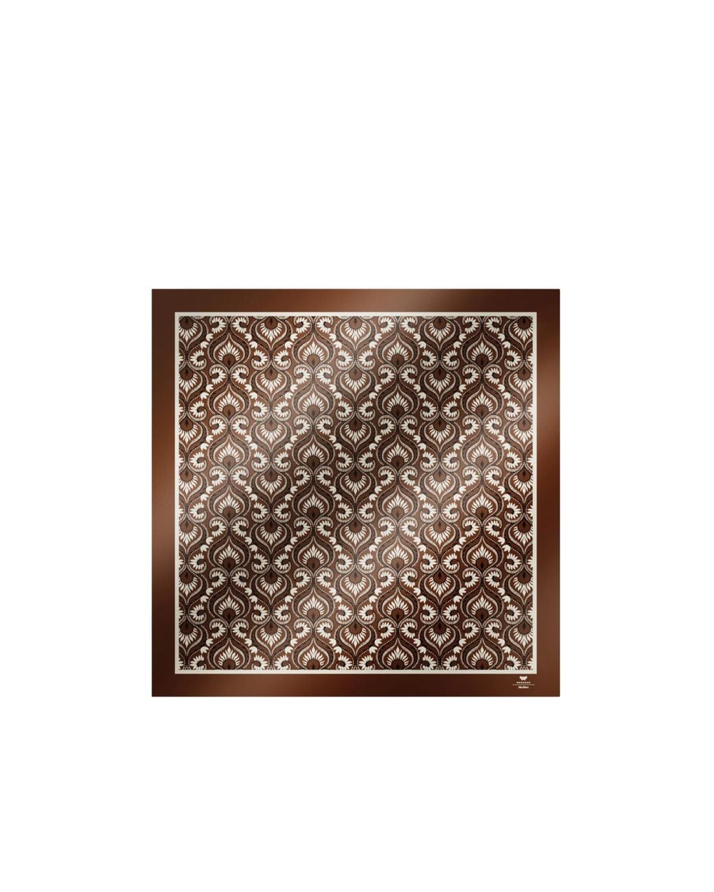 Weekend by Maxmara Brown Wkaonesto Patterned Scarf