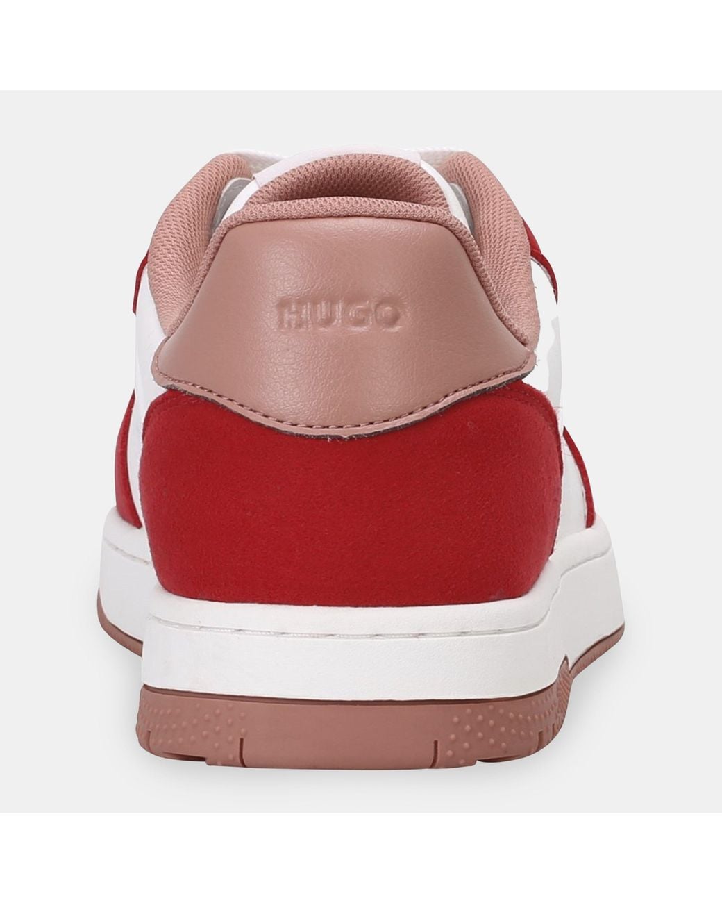 Boss Red Lace-Up Casual Sneakers