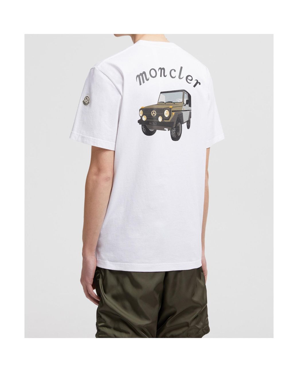 Moncler White X Mercedes-Benz By Nigo Cotton T-Shirt for men