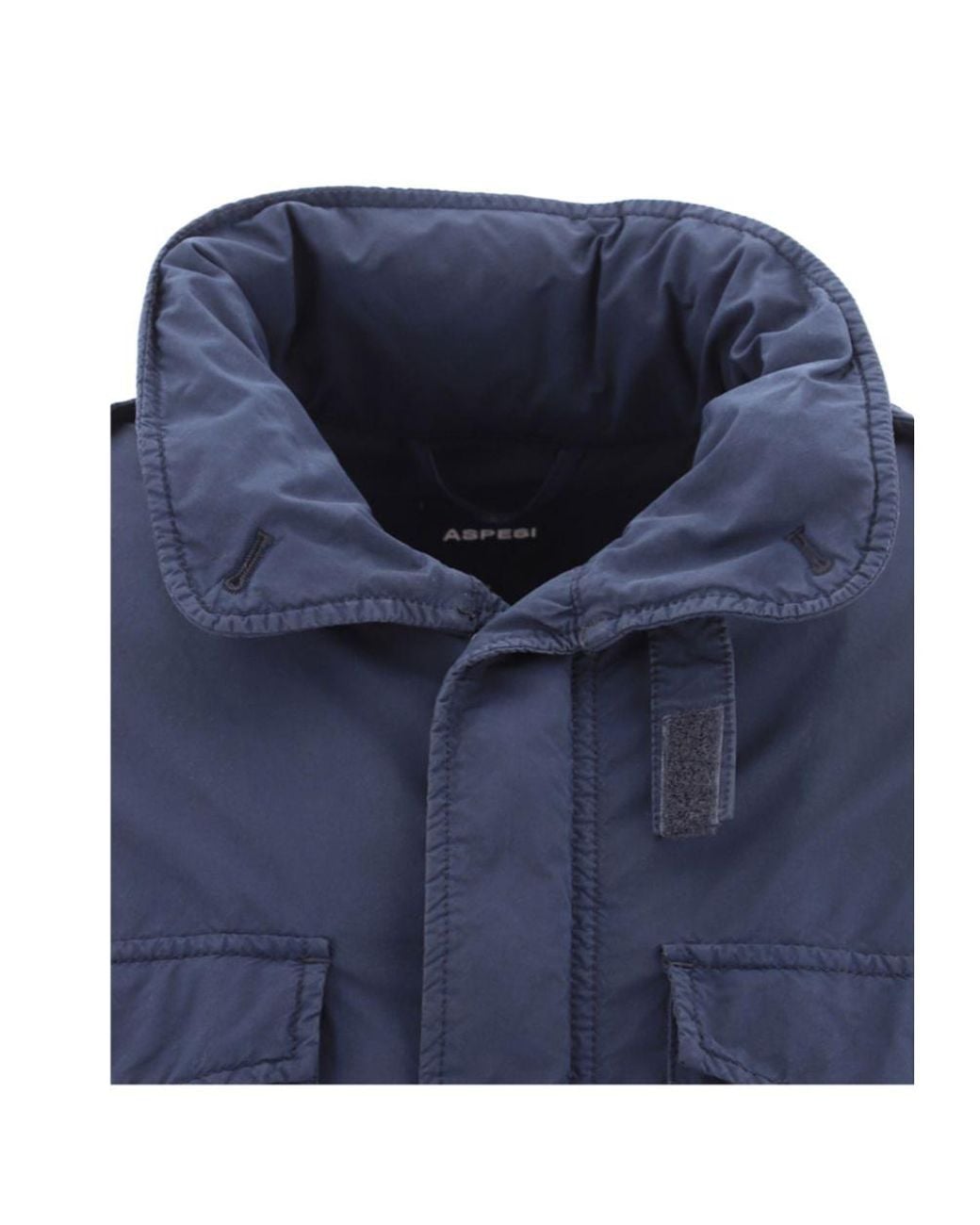 Aspesi Blue Multi-Pocket Jacket for men