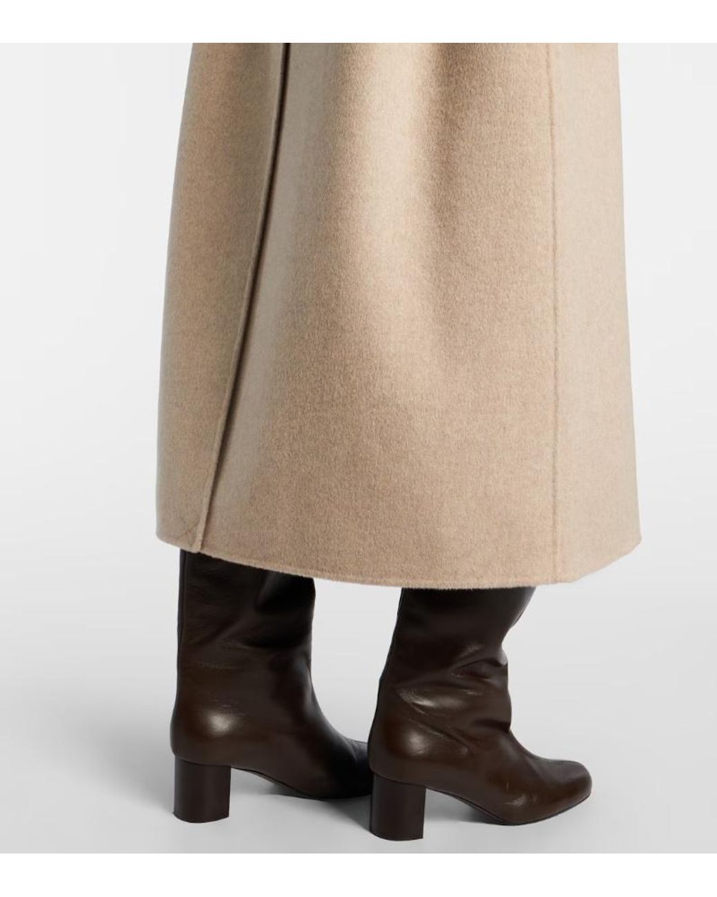Joseph Natural Spencer Wool And Cashmere Coat
