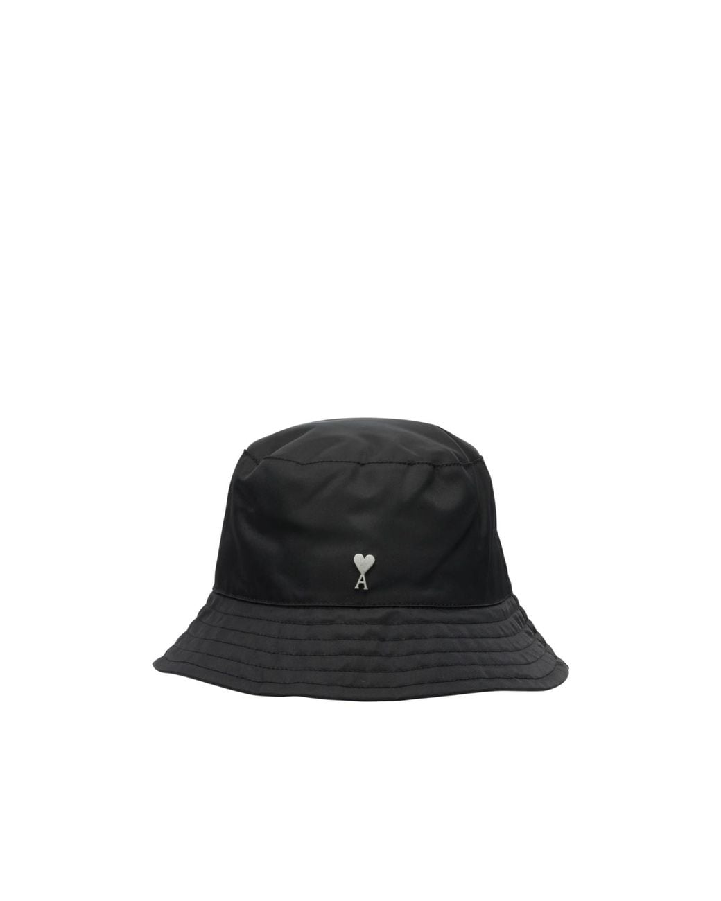 AMI Black Ami De Coeur Stud Bucket Hat for men