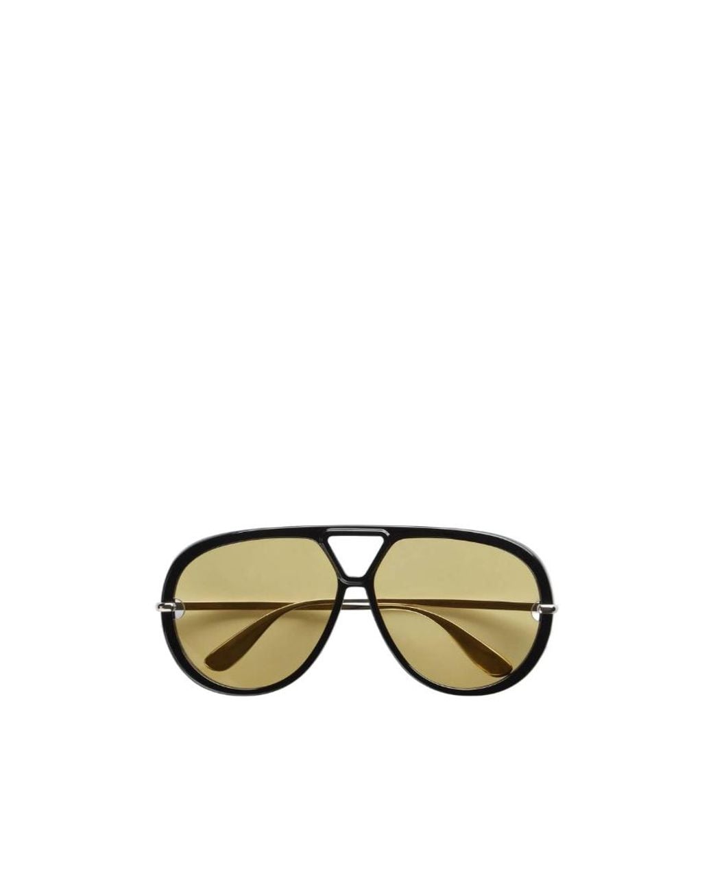 Bottega Veneta Green Eyewear Classic Aviator Sunglasses for men