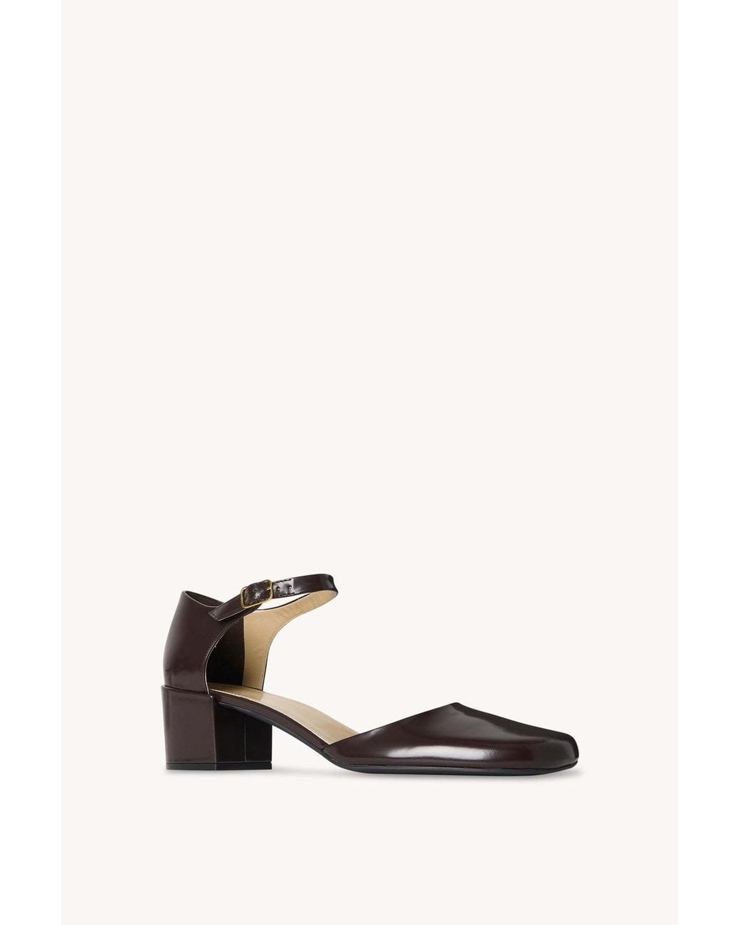 The Row Multicolor Penelope Ankle-Strap Heeled Pumps